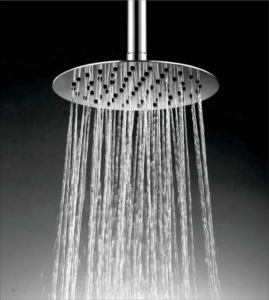 Jack Round Shower - Chrome